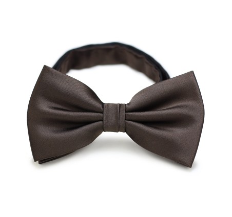 Coffee Brown Men's Bow Tie