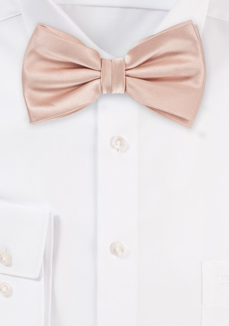 Mens Bow Tie in Antique Blush