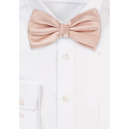 Mens Bow Tie in Antique Blush