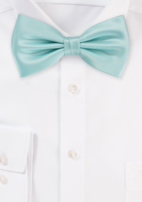 Glacier Blue Bow Tie