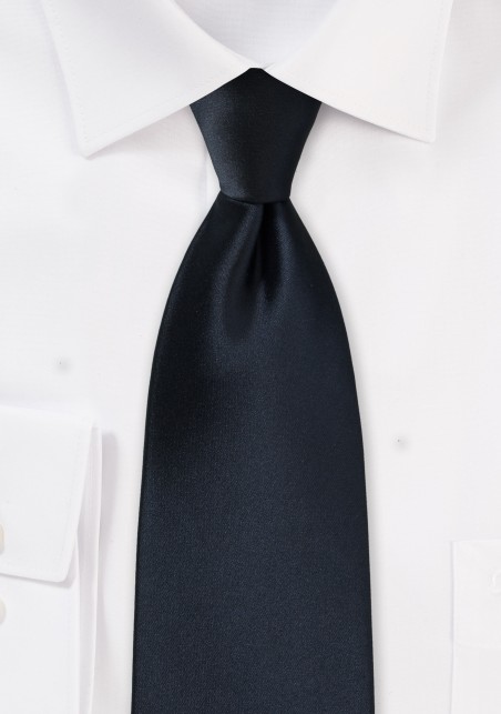 Midnight Navy Color Necktie