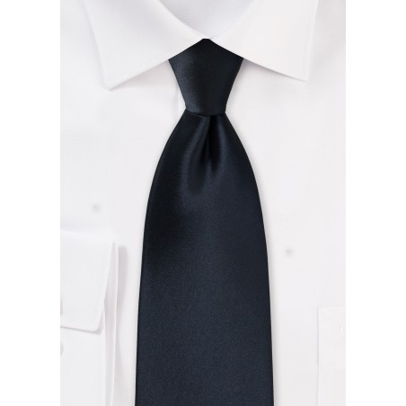 Midnight Navy Color Necktie