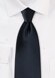 Midnight Navy Color Necktie