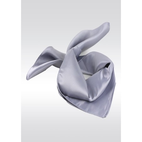 Elegant Silver Women's Scarf