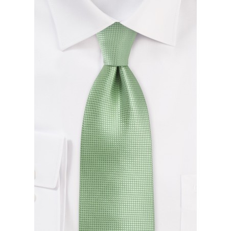 Kids Tie in Laurel Green