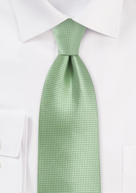 Laurel Green Mens Tie in XL
