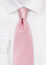 Elegant Mens Tie in Summer Pink