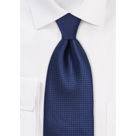 Sapphire Blue Mens Tie