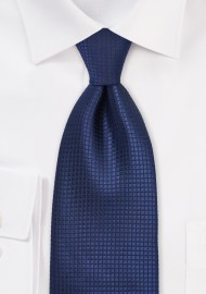 Sapphire Blue Colored Kids Silk Tie