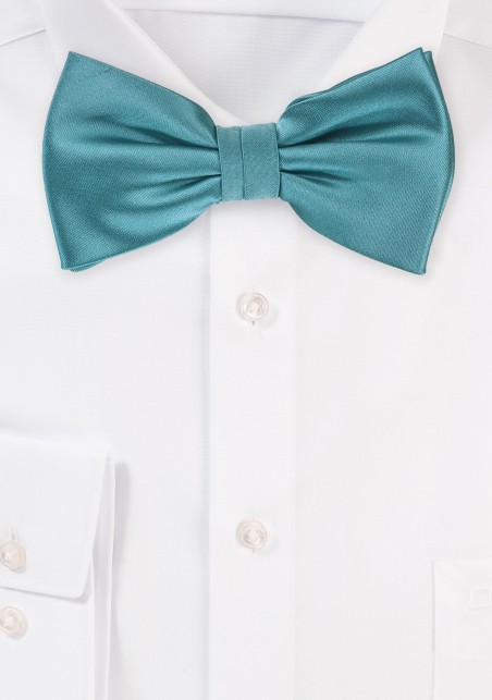 Light Teal Green Bow Tie