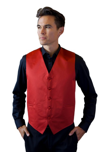 Sedona Formal Satin Vest Styled