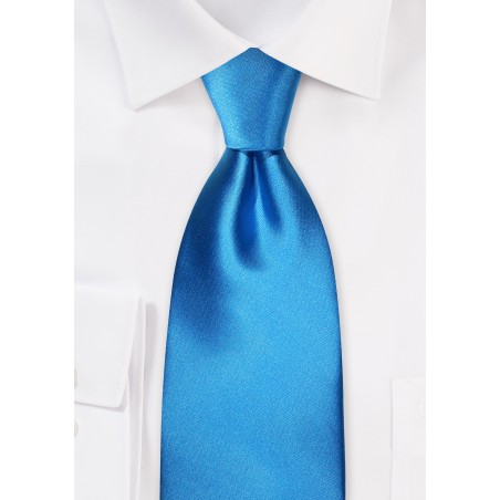 Ice Blue Kids Necktie