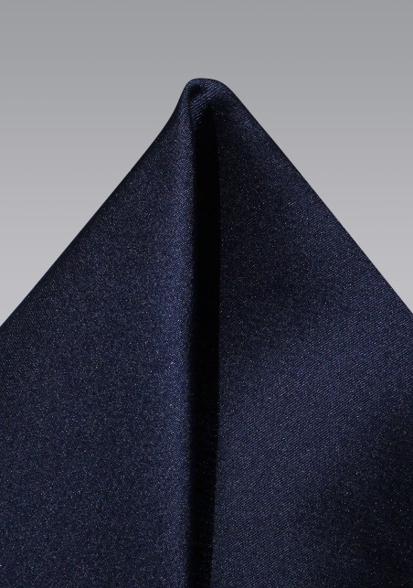 Midnight Blue Men's Pocket Square