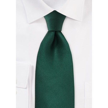 Bright Hunter Green Kids Tie