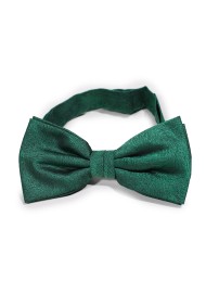 Woodgrain Texture Bow Tie in Juniper Green
