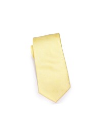 Woodgrain Texture Necktie in Spring Yellow