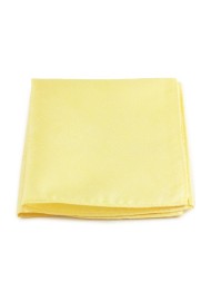 Woodgrain Texture Pocket Square in Spring Yellow
