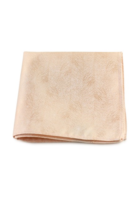 Woodgrain Texture Pocket Square in Golden Wheat