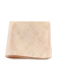 Woodgrain Texture Pocket Square in Golden Wheat
