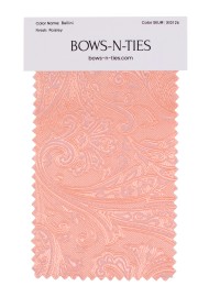 Paisley Fabric Swatch - Bellini