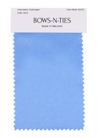 Satin Fabric Swatch - Hydrangea
