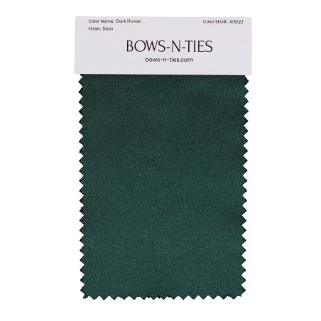 Satin Fabric Swatch - Dark Hunter