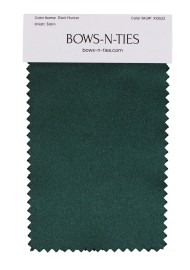 Satin Fabric Swatch - Dark Hunter