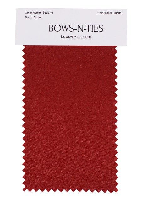 Satin Fabric Swatch - Sedona