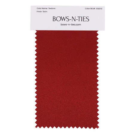 Satin Fabric Swatch - Sedona