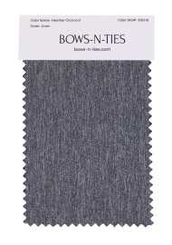 Linen Texture Fabric Swatch - Heather Charcoal