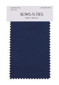 Linen Texture Fabric Swatch - Navy