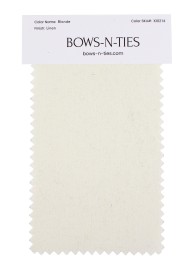 Linen Texture Fabric Swatch - Blonde
