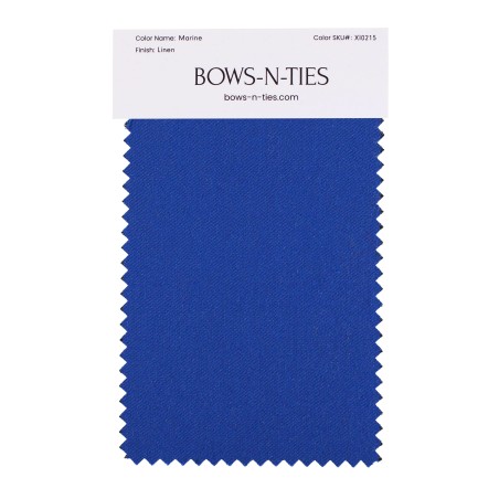 Linen Texture Fabric Swatch - Marine