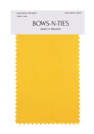 Linen Texture Fabric Swatch - Marigold