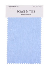 Linen Texture Fabric Swatch - Blue Bird