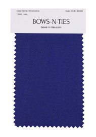 Linen Texture Fabric Swatch - Ultramarine