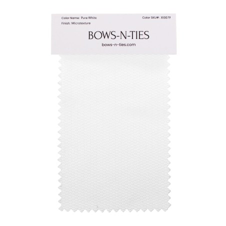 Micro Texture Fabric Swatch - Pure White