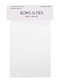 Micro Texture Fabric Swatch - Pure White