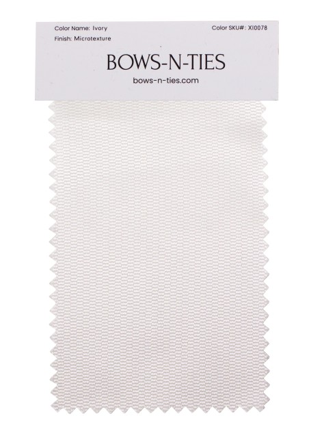 Micro Texture Fabric Swatch - Ivory