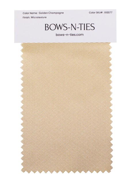 Micro Texture Fabric Swatch - Golden Champagne