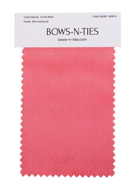 Micro Texture Fabric Swatch - Coral Reef