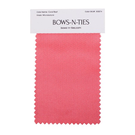 Micro Texture Fabric Swatch - Coral Reef