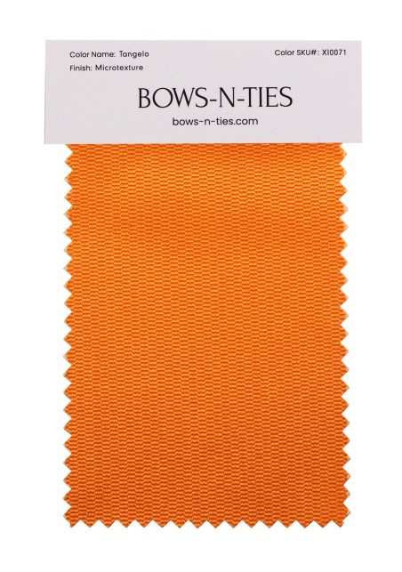 Micro Texture Fabric Swatch - Tangelo