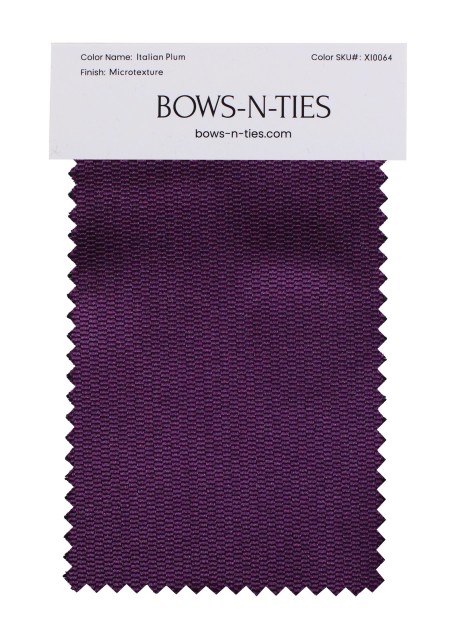 Micro Texture Fabric Swatch - Italian Plum