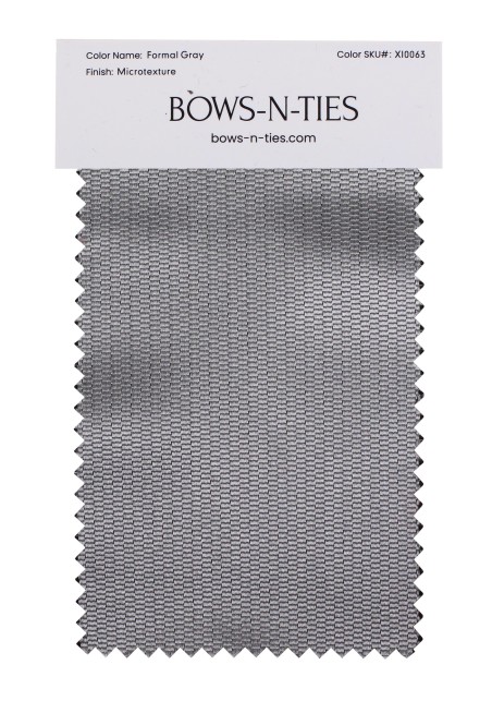 Micro Texture Fabric Swatch - Formal Gray