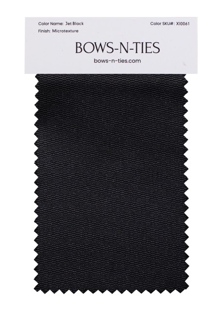 Micro Texture Fabric Swatch - Jet Black