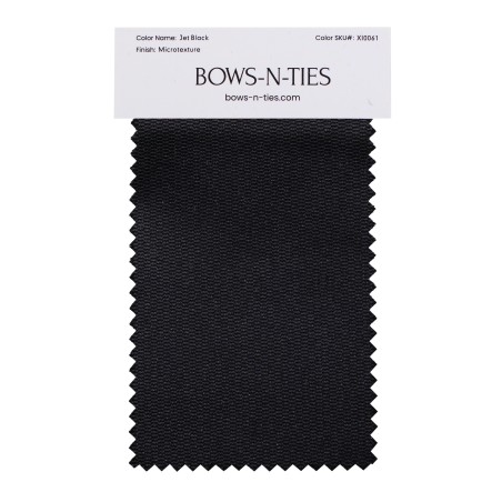 Micro Texture Fabric Swatch - Jet Black