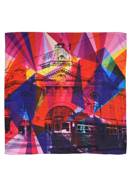 Modern Metro Print Designer Scarf