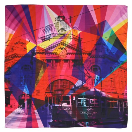 Modern Metro Print Designer Scarf