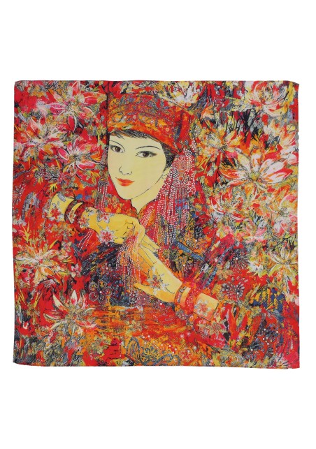 Elegant Art Print Designer Scarf